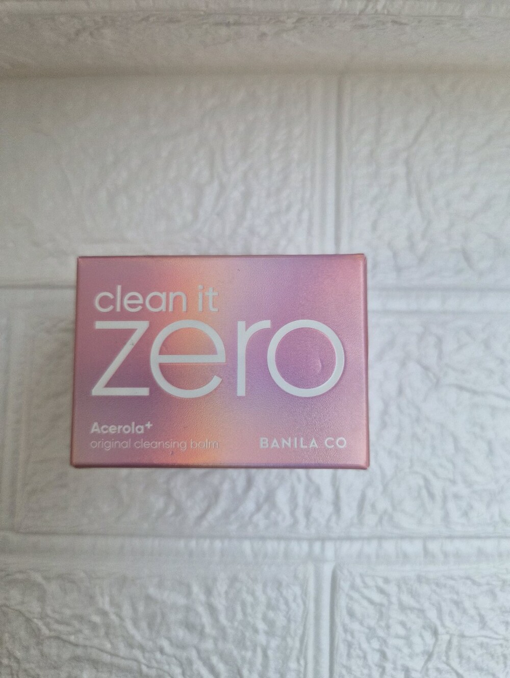 Banila Co Zero Korean Made Original Makeup Remover Cleansing Balm Soft Safe 25ml